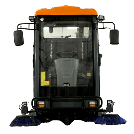 Seprő kabinnal Graefer KM180-PRO magasnyomású tisztítóval