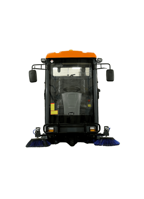 Kehrmaschine mit Kabine Graefer KM180-PRO