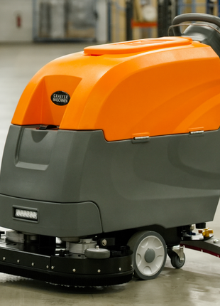 Lavasciuga Graefer SM60S-PRO con trasmissione di traslazione e doppia spazzola