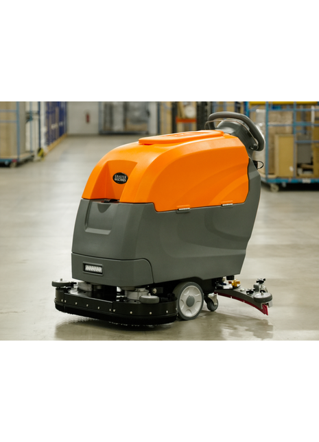 Lavasciuga Graefer SM60S-PRO con trasmissione di traslazione e doppia spazzola