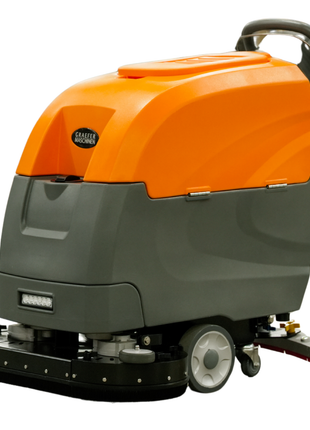 Lavasciuga Graefer SM60S-PRO con trasmissione di traslazione e doppia spazzola