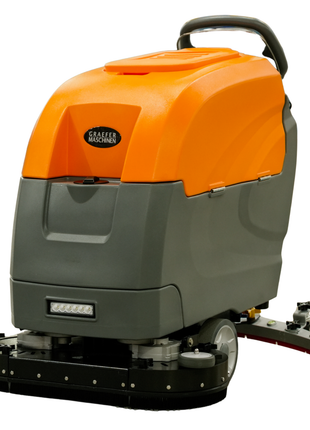 Lavasciuga Graefer SM60S-PRO con trasmissione di traslazione e doppia spazzola