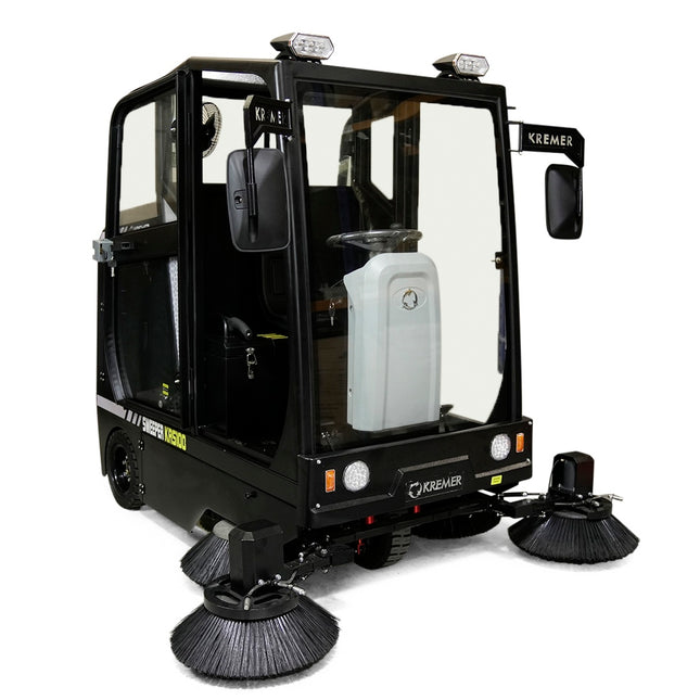 Kehrmaschine mit Kabine Kremer KRS100