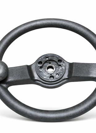 Lenkrad für die Aufsitz-Kehrmaschine Graefer KM80-PRO, Daewoo DAS80 u. Kremer KRYSZ4