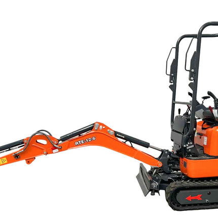 Minigraver RTE 12-6 med Kubota D722
