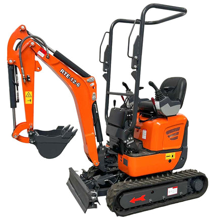 Minigraver RTE 12-6 med Kubota D722