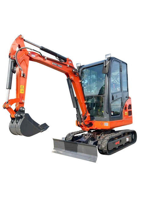 Mini bager RTE-20A s motorom Kubota D1105