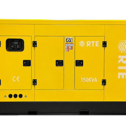Gerador de energia diesel/energia de emergência RTE - 150kVA com 120.000W