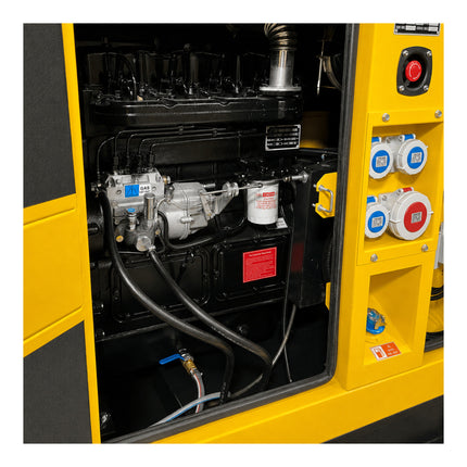 Dieselkraftgenerator/nödkraft RTE - 50kVA med 40 000W
