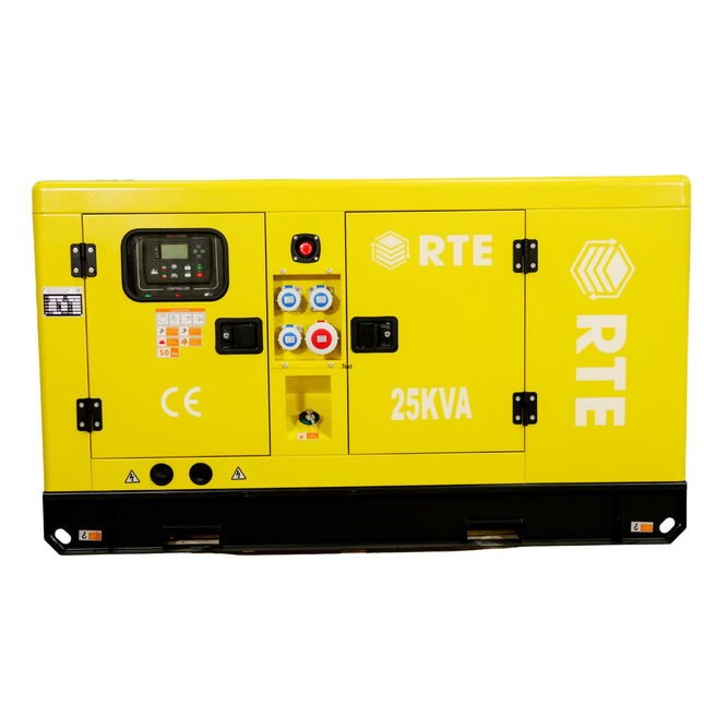 Dieselstrømgenerator/nødstrøm RTE - 25kVA med 22.000W
