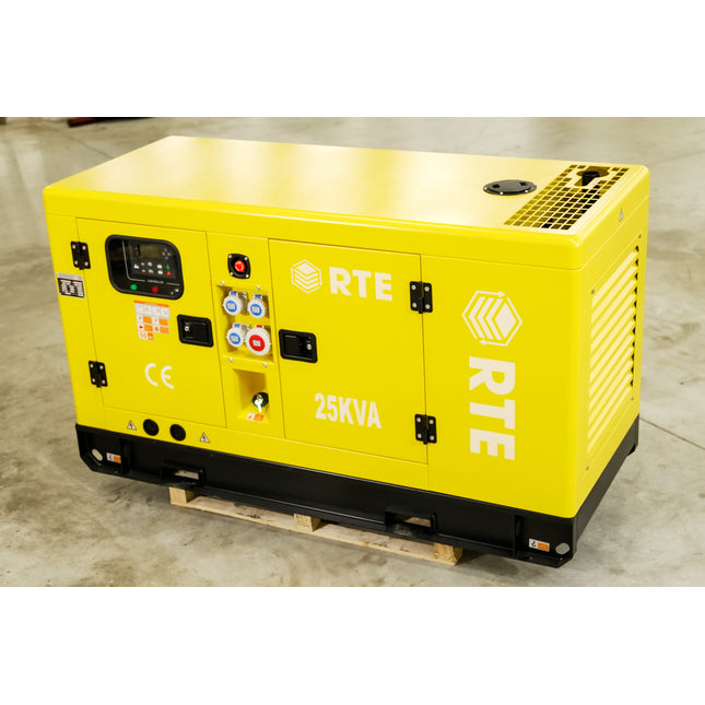 Dieselstrømgenerator/nødstrøm RTE - 25kVA med 22.000W