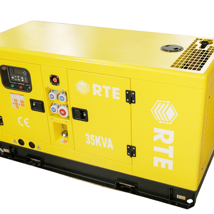 Gineadóir cumhachta díosail/cumhacht éigeandála RTE - 35kVA le 28,000W