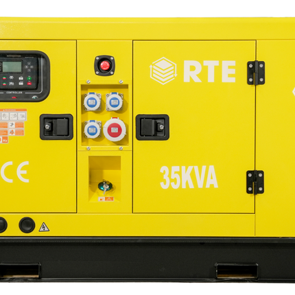 Gineadóir cumhachta díosail/cumhacht éigeandála RTE - 35kVA le 28,000W