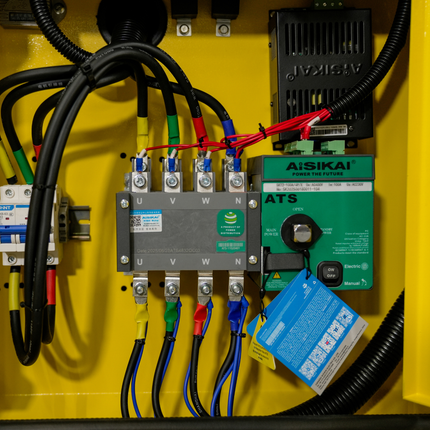 Gineadóir cumhachta díosail/cumhacht éigeandála RTE - 35kVA le 28,000W