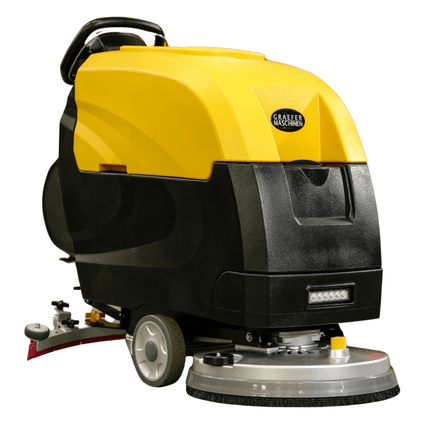 Lavadora, máquina de limpeza Graefer SM55F-PRO com acionamento de deslocamento