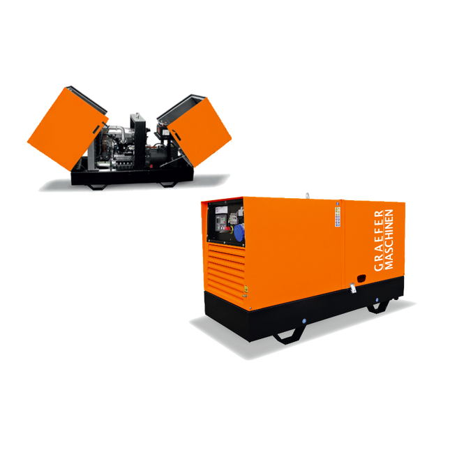 10 kVA Stromerzeuger Diesel Industrie Notstromaggregat (EU Stage V)