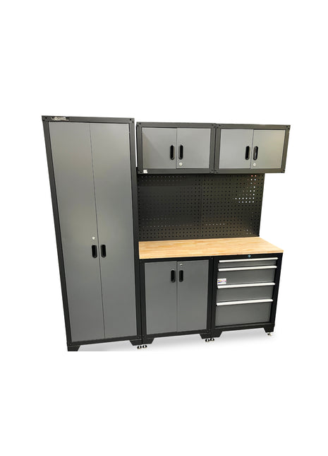 Werkstattwand / Werkstatteinrichtung - Stahlgruppe