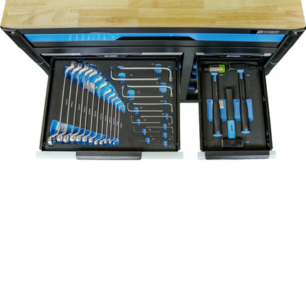 Tool trolley steel group 471 pieces - professional quality