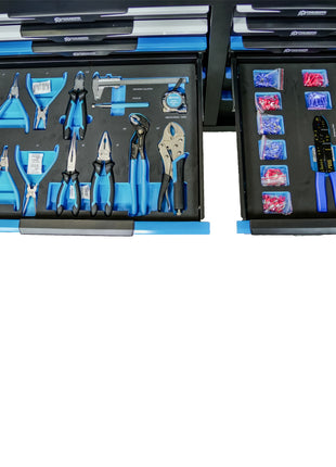 Tool trolley steel group 471 pieces - professional quality