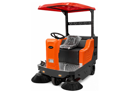 Aufsitz-Kehrmaschine mit Dach Graefer KM160-PRO