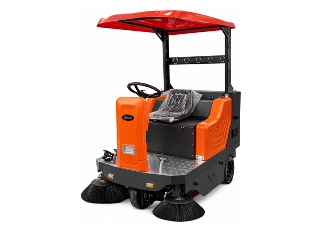 Aufsitz-Kehrmaschine mit Dach Graefer KM160-PRO