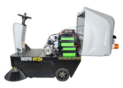 Aufsitz - Kehrmaschine Kremer KRYZS4 – Ansicht 10