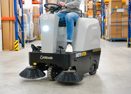 Aufsitz - Kehrmaschine Kremer KRYZS4 – Ansicht 3