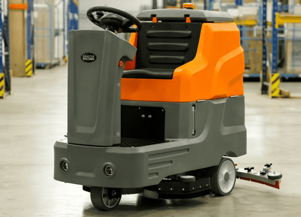 Aufsitz-Scheuersaugmaschine Graefer SM125-PRO mit Doppelbürste – Ansicht 2