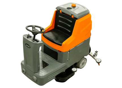Aufsitz-Scheuersaugmaschine Graefer SM80S-PRO mit Doppelbürste – Ansicht 3