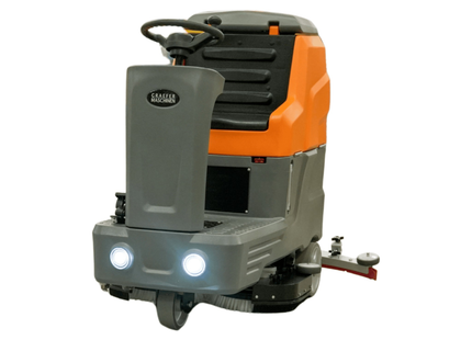 Aufsitz-Scheuersaugmaschine Graefer SM80S-PRO mit Doppelbürste – Ansicht 4