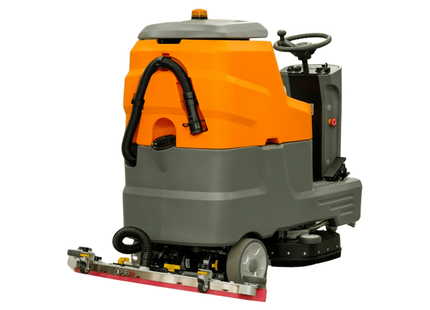 Aufsitz-Scheuersaugmaschine Graefer SM80S-PRO mit Doppelbürste – Ansicht 5