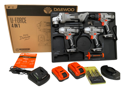 Daewoo Power-Tool Set 4 in 1