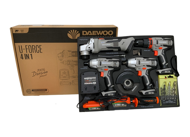 Daewoo Power-Tool Set 4 in 1 – Ansicht 2