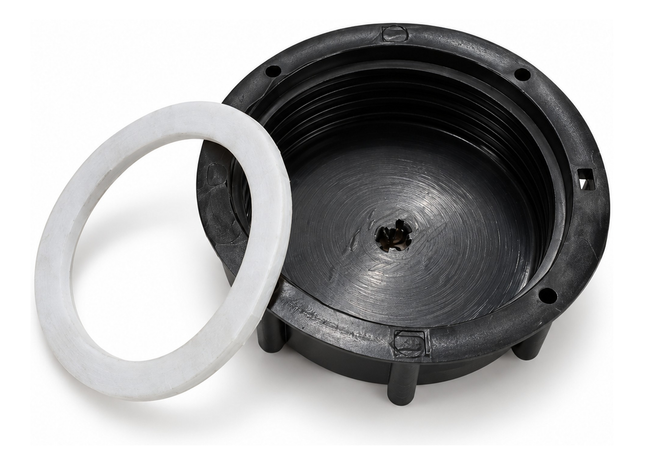 Frischwassertankdeckel mit Dichtung für Aufsitz-Kehrmaschine Graefer KM80-PRO / KM120-PRO – Ansicht 2