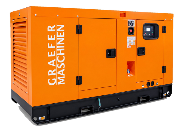 Diesel Stromgenerator / Notstrom Graefer Basic-Pro - 50kVA mit 40.000W – Ansicht 2