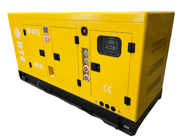 Diesel Stromgenerator / Notstrom RTE - 100kVA mit 80.000W – Ansicht 2