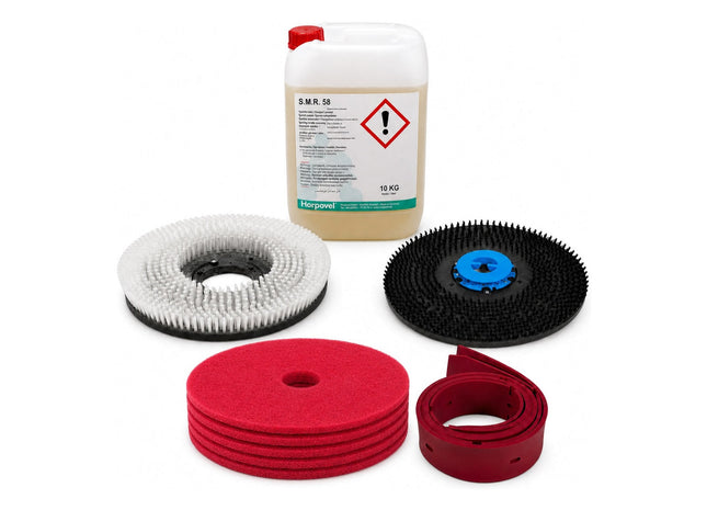 Erstausstattung / Komplettset für Aufsitz-Scheuersaugmaschine Graefer SM80-PRO