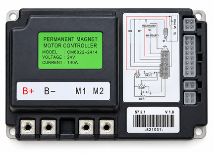 Fahrmotor-Steuergerät für Aufsitz-Scheuersaugmaschine Graefer SM80-PRO / SM80S-PRO / SM125-PRO