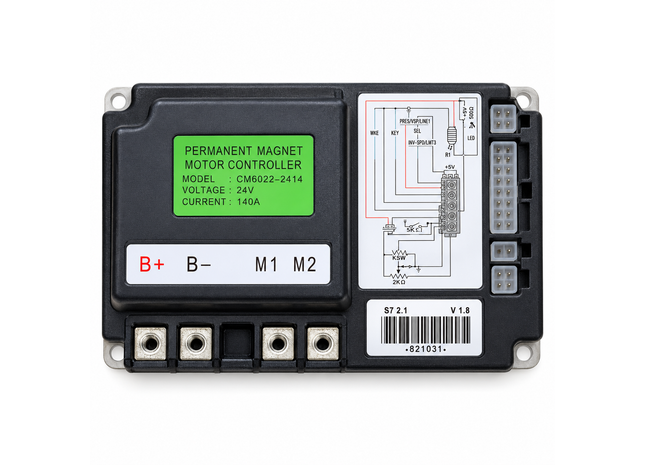 Fahrmotor-Steuergerät für Aufsitz-Scheuersaugmaschine Graefer SM80-PRO / SM80S-PRO / SM125-PRO