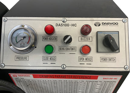 Hydraulikschlauch Presse DA5100-HC von Daewoo – Ansicht 3