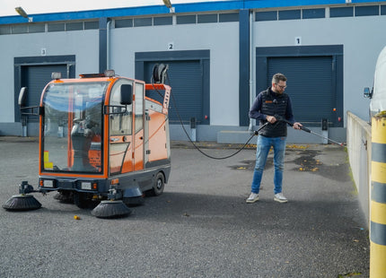 Kehrmaschine Graefer KM180-PRO mit Hochentleerung, Kabine & Hochdruckreiniger – Ansicht 21