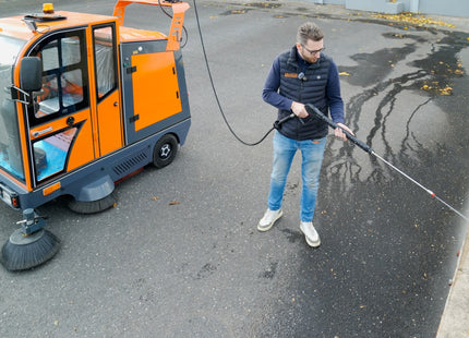 Kehrmaschine Graefer KM180-PRO mit Hochentleerung, Kabine & Hochdruckreiniger – Ansicht 26