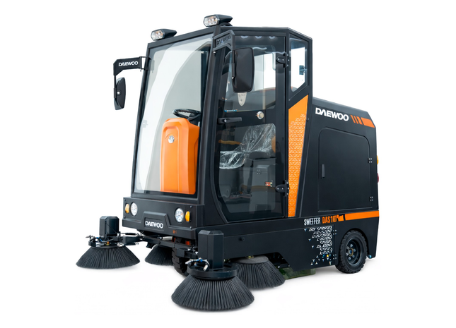 Kehrmaschine mit Kabine Daewoo DAS100