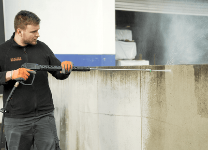 Kehrmaschine mit Kabine Graefer KM180-PRO inkl. Hochdruckreiniger – Ansicht 18