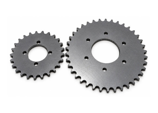 Kettenrad- und Ritzel-Set (Fahrantrieb) für Kehrmaschine mit Kabine Daewoo DAS100 / Kremer KRS100