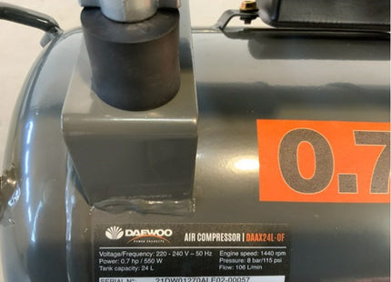 Luftkompressor 24L Daewoo DAAX24L – Ansicht 7
