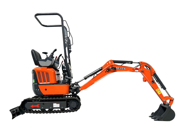 Minibagger RTE 12-6 mit Kubota D722 – Ansicht 2