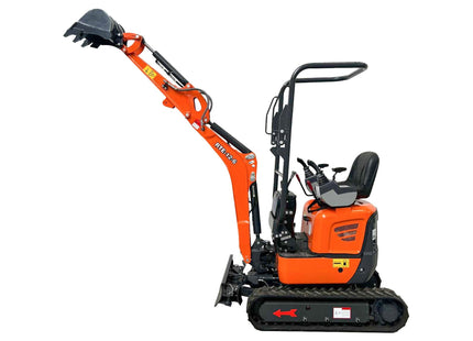 Minibagger RTE 12-6 mit Kubota D722 – Ansicht 4