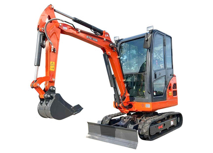 Minibagger RTE-20A mit Kubota D1105 Motor – Ansicht 2