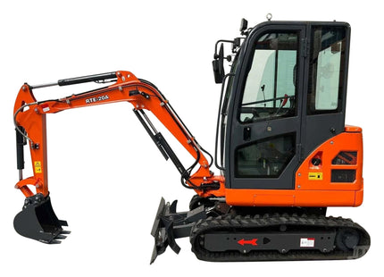 Minibagger RTE-20A mit Kubota D1105 Motor – Ansicht 3